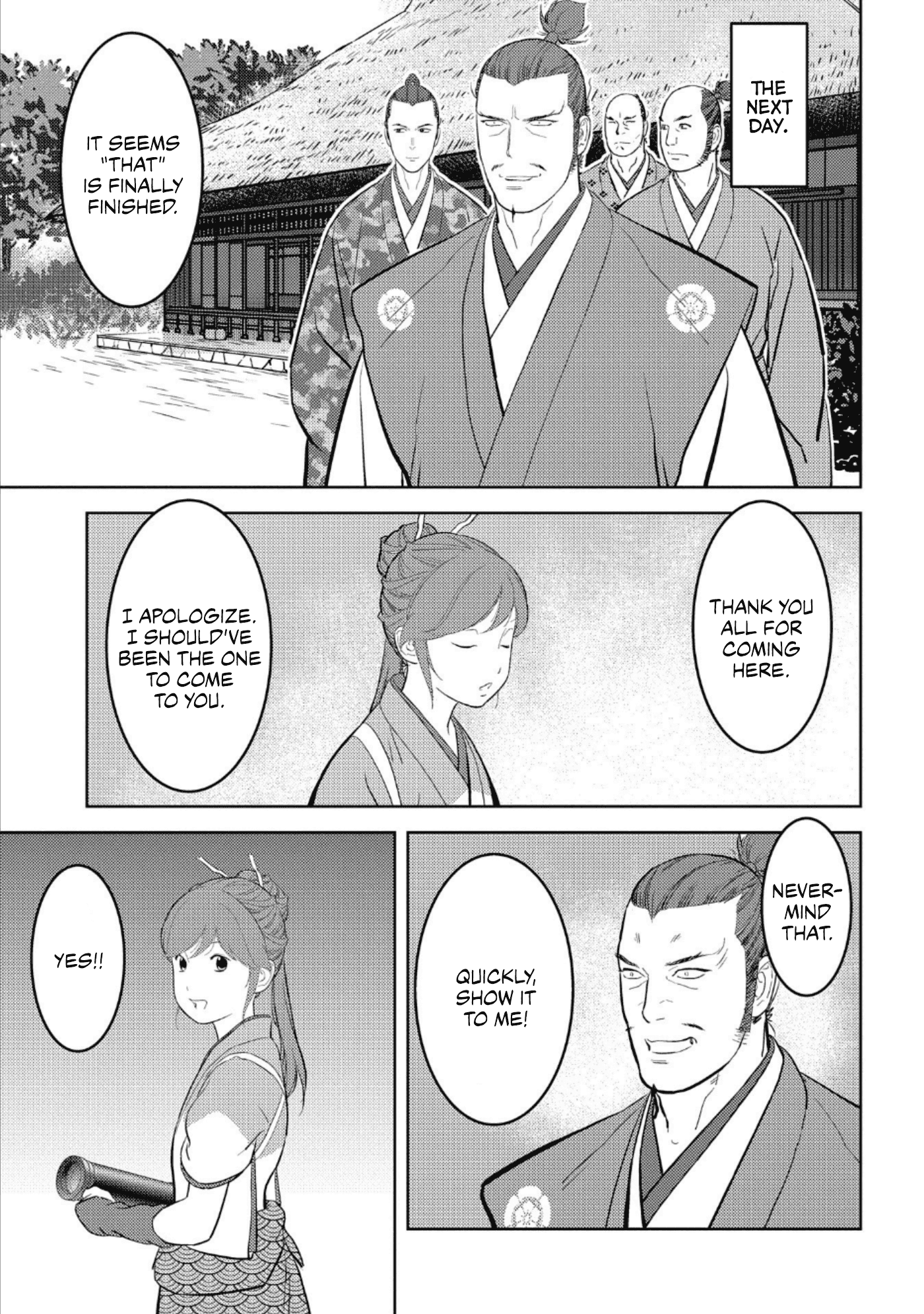 Sengoku Komachi Kuroutan: Noukou Giga Chapter 44 8